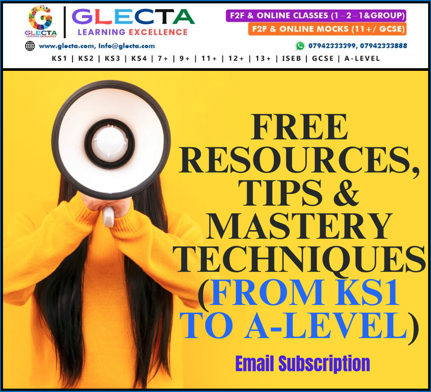 Free Exam Resources for KS1, SATs, 11+, GCSE & A Levels